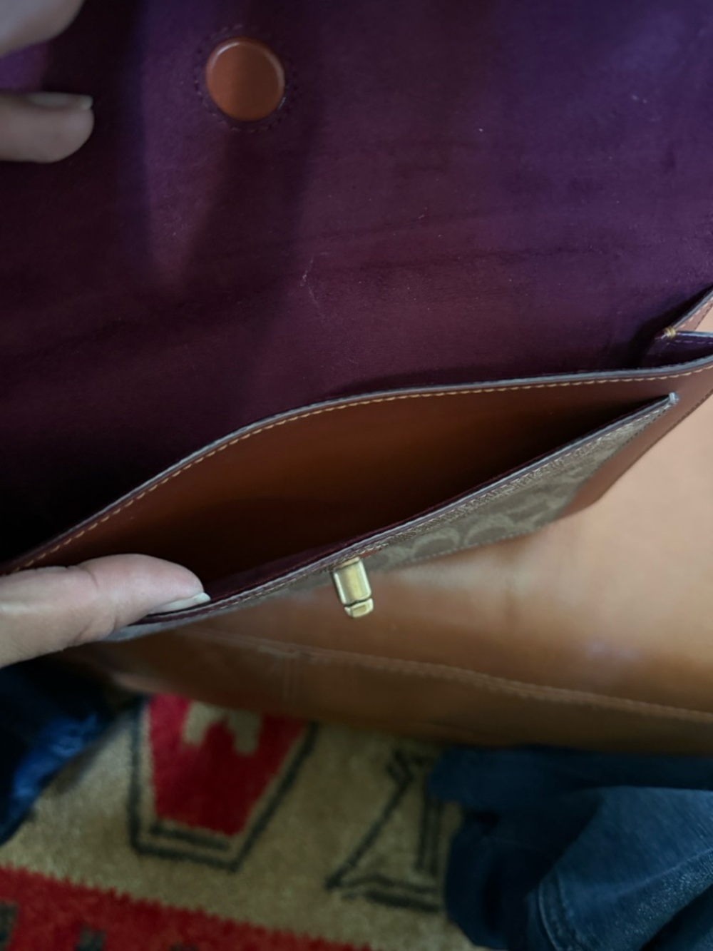 Coach Madison Tea rose crossbody - Picture 5 of 9
